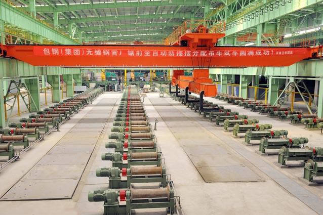 智能化鋼管分配起重機